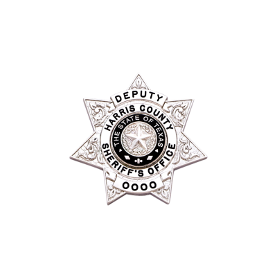 7 Point Star Custom Badge S609B