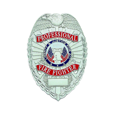 Professional Firefighter Badge - W54