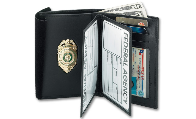 fbi badge wallet