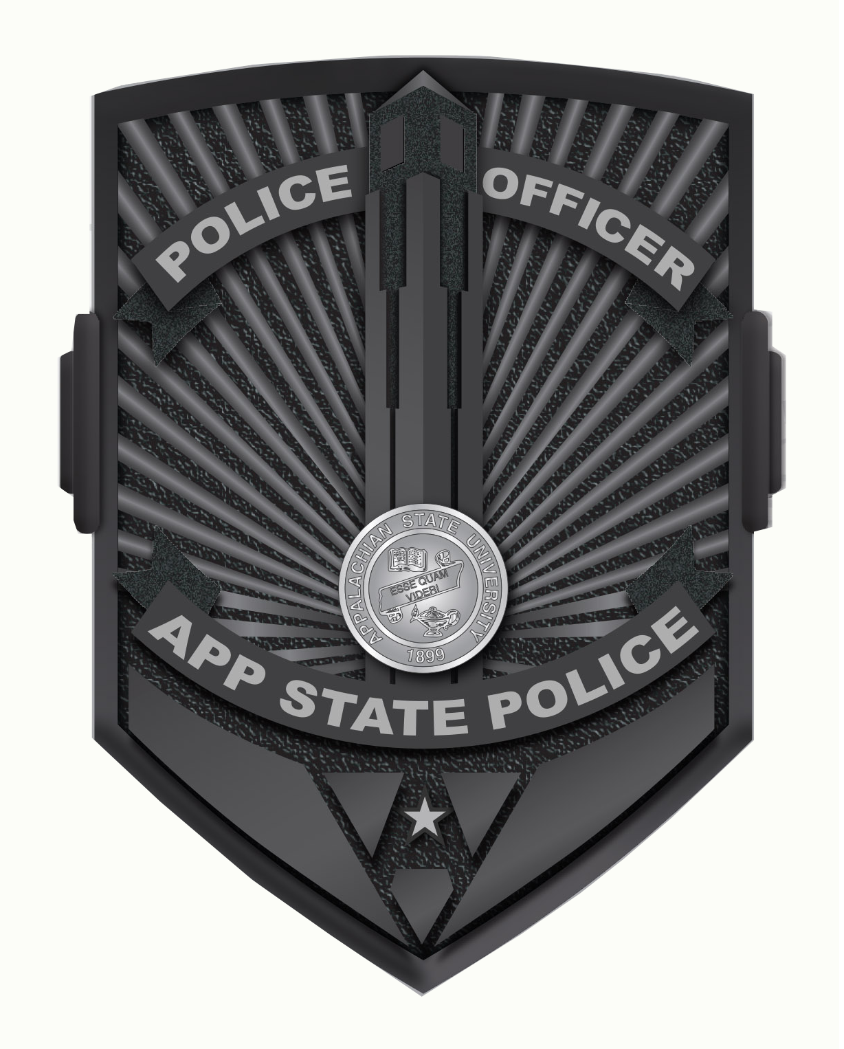 Appalachian State Police Custom Badge