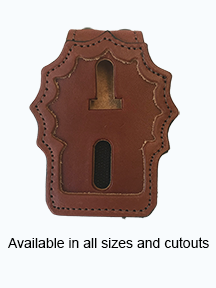 Belt Clip Holder in Tan - Front