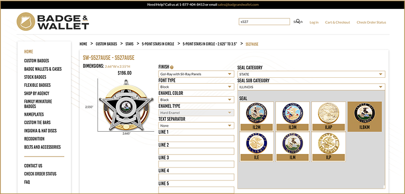 Bloomington Design Badge