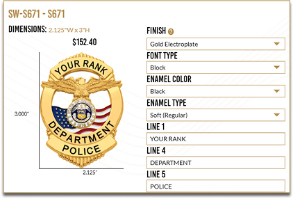 Customize The Look of Your Badge
