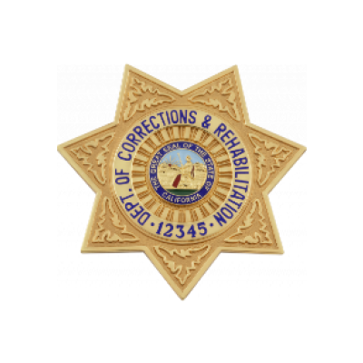 California Dept. of Corrections Badge