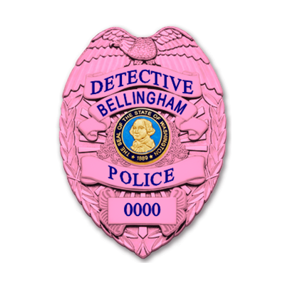 Bellingham PD Pink Badge Detective