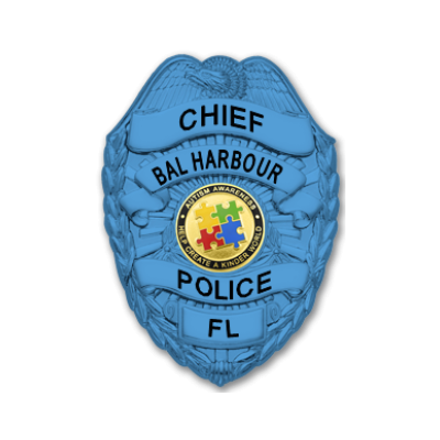 Bal Harbour Police Autism Awareness Badge