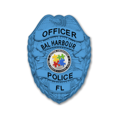 Bal Harbour Police Autism Awareness Badge