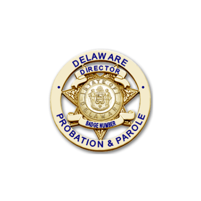 Delaware Probation & Parole Director Badge