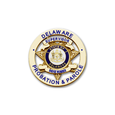 Delaware Probation & Parole Supervisor Badge