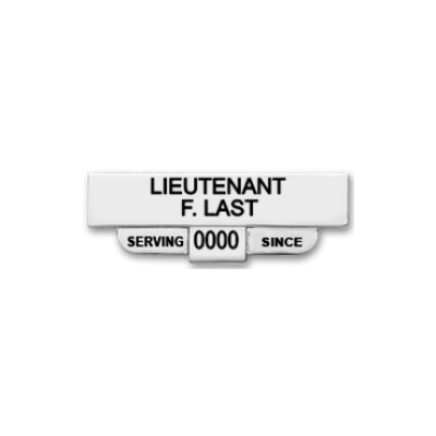 nameplate