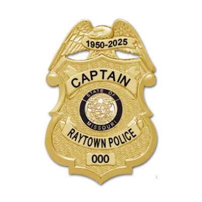 Raytown Captain Anniversary Badge