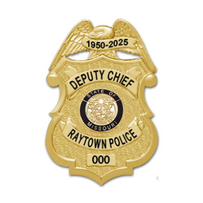 Raytown Deputy Chief Anniversary Badge