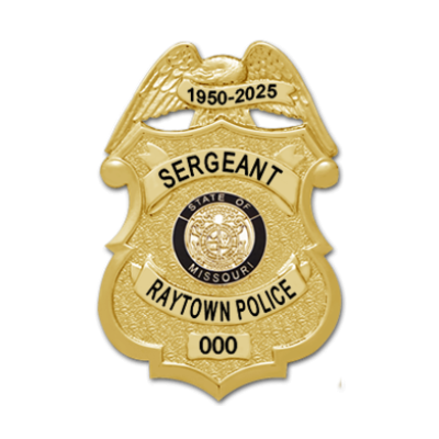 Raytown Sergeant Anniversary Badge