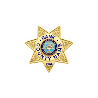 Iowa Sheriff's Badge