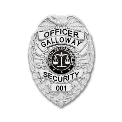 Galloway Security Officer Badge