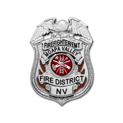 Moapa Valley Fire District FF/AEMT Badge