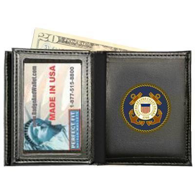 Coast Guard Medallion Wallet w/ Money Pocket 