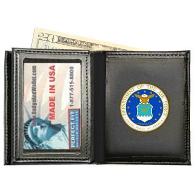 Air Force - Bifold Wallet w/ money pocket, 6 CC sl