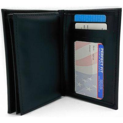 Double Federal ID Wallet With 6 CC Slots