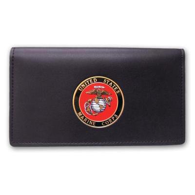 Check Book Cover with Marine Medallion