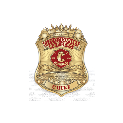 Corona Fire Badge
