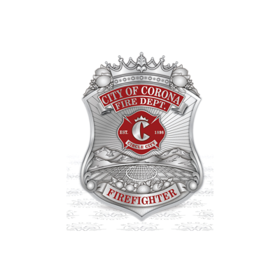 Corona Fire Badge