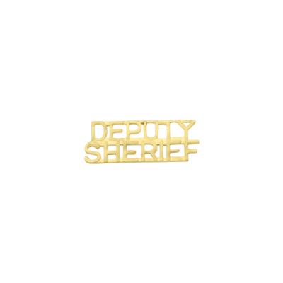 C502 DEPUTY SHERIFF Collar Letters