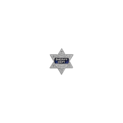 SHERIFF DEPT 6 Point Star Pin