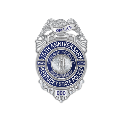 KSP 75th Anniversary Badge