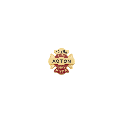 M1908MEM Fire Dept. Member Pin