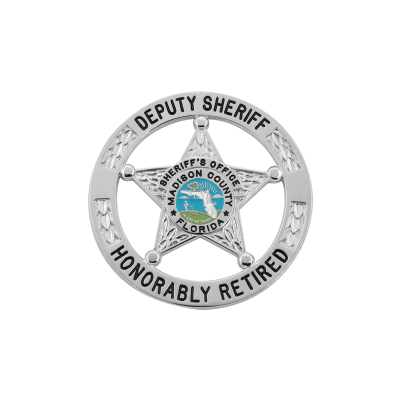 Florida Sheriff Star in Circle
