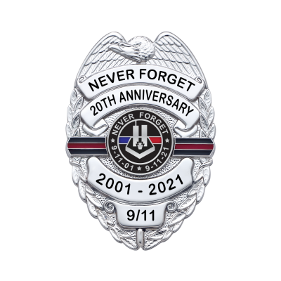 Smith & Warren 9/11 20th Anniversary Remembrance Badge S155RL_911
