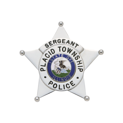 Custom Illinois 5-Point Star Badge