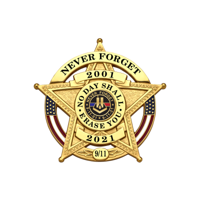 Smith & Warren 9/11 20th Anniversary Remembrance Badge S527AUS_911