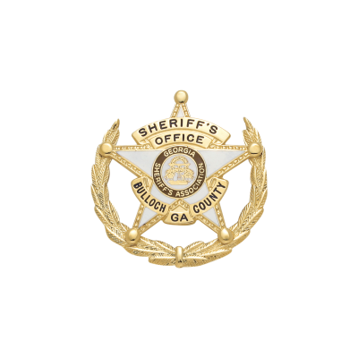 Georgia Specific 5 Point Star Custom Badge S604A