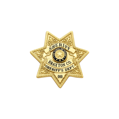 7 Point Star custom badge S633