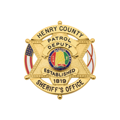 Smith & Warren 6-Point Star Badge in Circle Model S668_AL