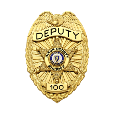 Dixon County Sheriff's Deputy Badge Style S88