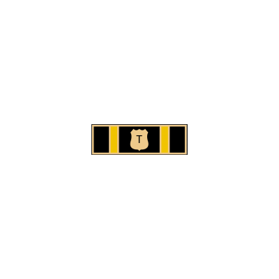 Engraveable Bar with T and Black and Yellow