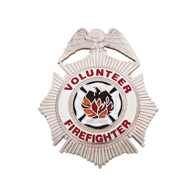 Volunteer Firefighter Badge - W55