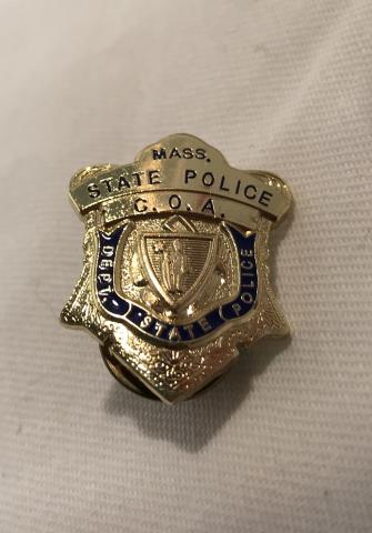 Mass. State Police C.O.A. Pin