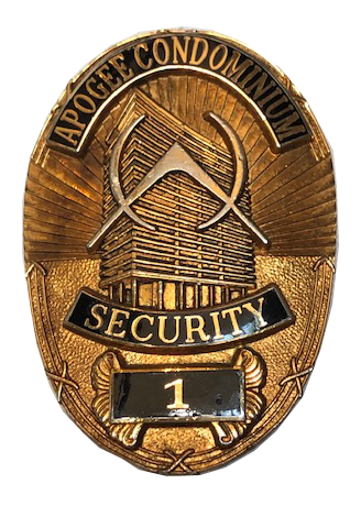 Fully Custom Badge for Apogee Condominium Security