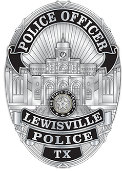 Lewisville PD Custom Badge