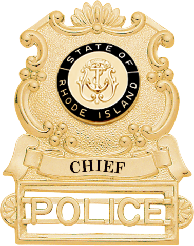 Lincoln PD - Chief Cap Badge