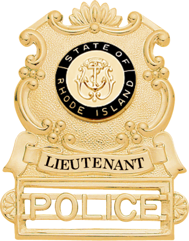 Lincoln PD - Lieutenant Cap Badge