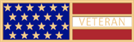 US Flag Veteran Service Award Bar