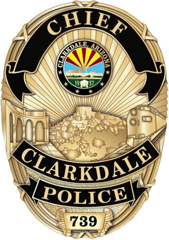 Clarkdale PD Custom Badge