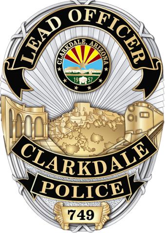 Clarkdale PD Custom Badge