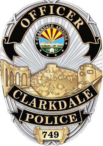 Clarkdale PD Custom Badge