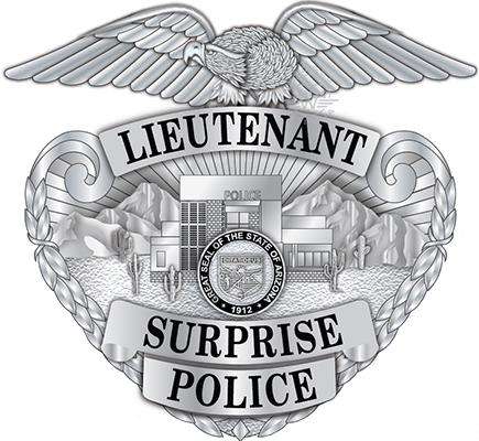 Surprise Arizona Custom Hat Badge